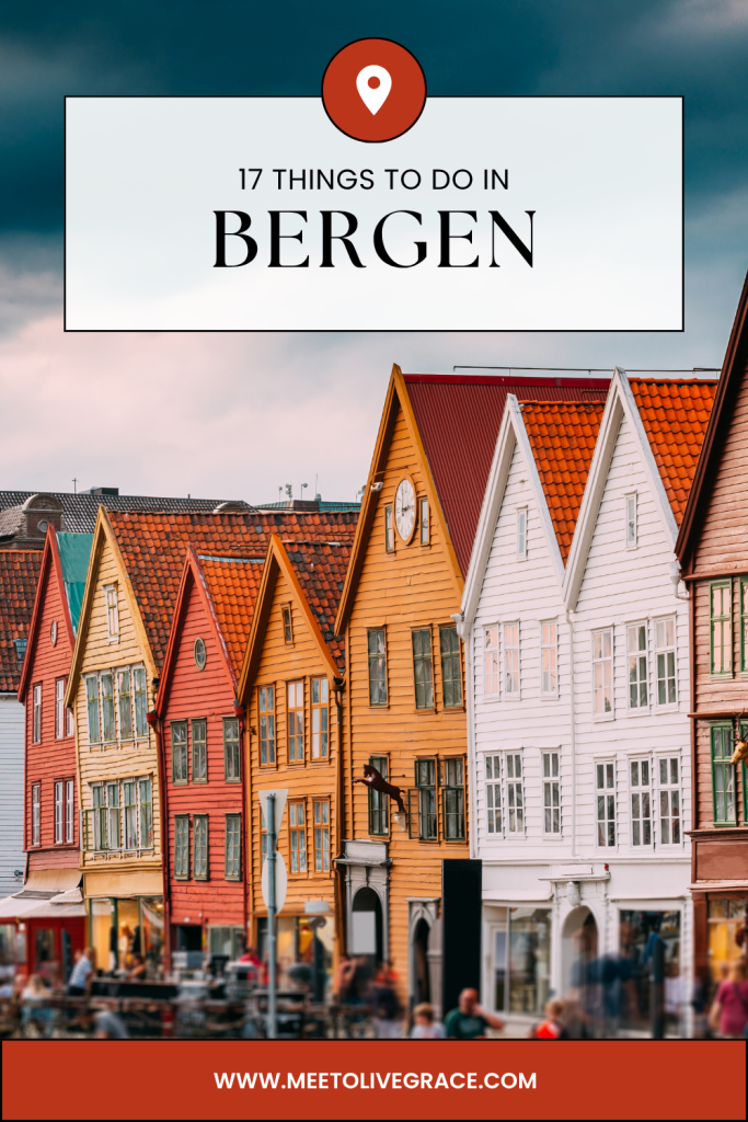 17 things to do in Bergen, Norway Pintrest pin